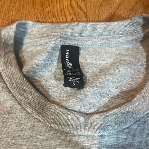 Manny Pacquiao vs Adrian Broner T Shirt Men’s Sz Small Gray New - Picture 4 of 4